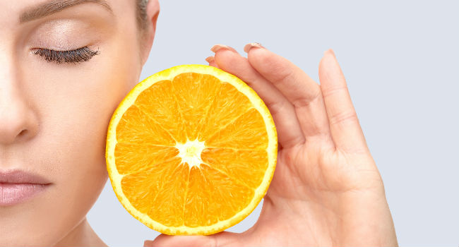 Vitamina C para o rosto