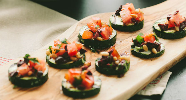 Veganos canapes