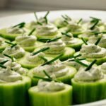 Canapé de pepino