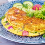 Omelete Fit com Vegetais e Especiarias