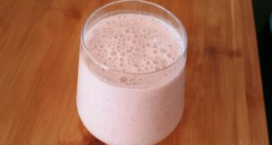 Shake proteico de morango