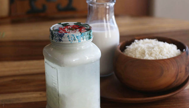 Kefir de leite de coco