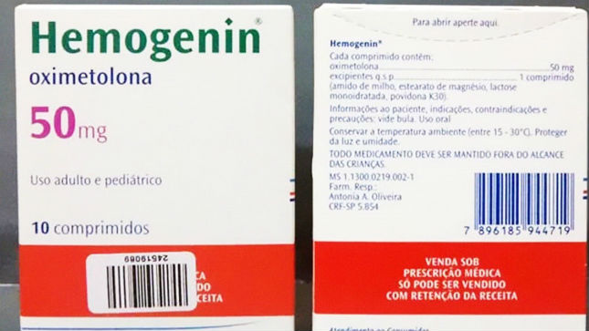 Ciclo oximetolona y boldenona