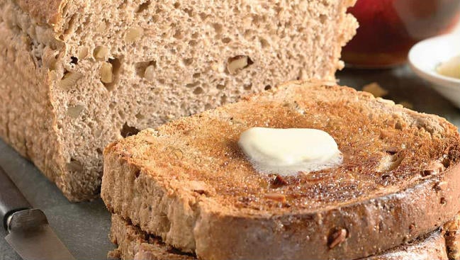 Pão com farinha de aveia