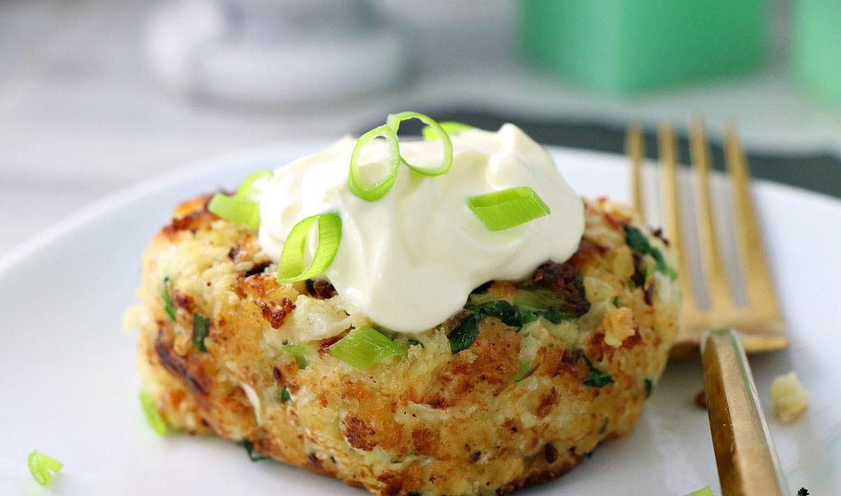 Bolinho de legumes com frango low carb