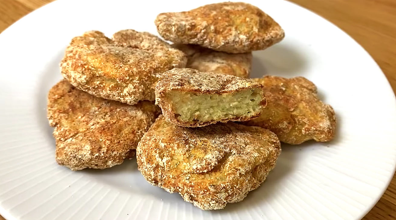 Nuggets de frango caseiro e saudável