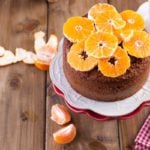 Receita de bolo de tangerina fit sem glúten, farinha e manteiga