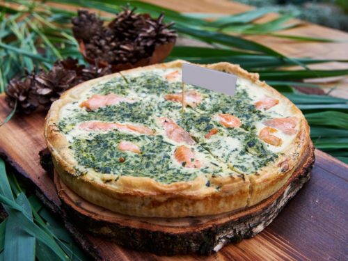 quiche de espinafre