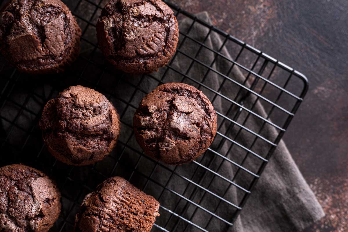 bolinho de chocolate