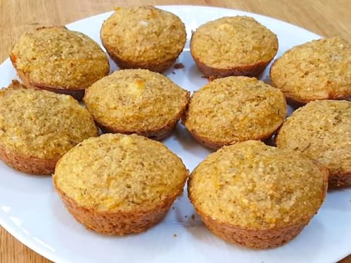 Pão de cenoura light com aveia