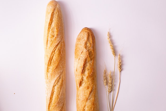 Pão com glúten