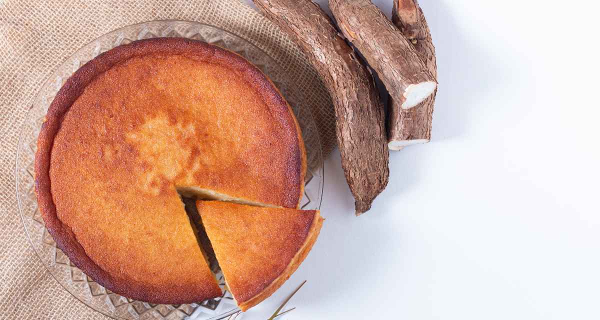 Bolo de mandioca