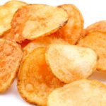 Receita de batata-doce chips no forno fácil de fazer