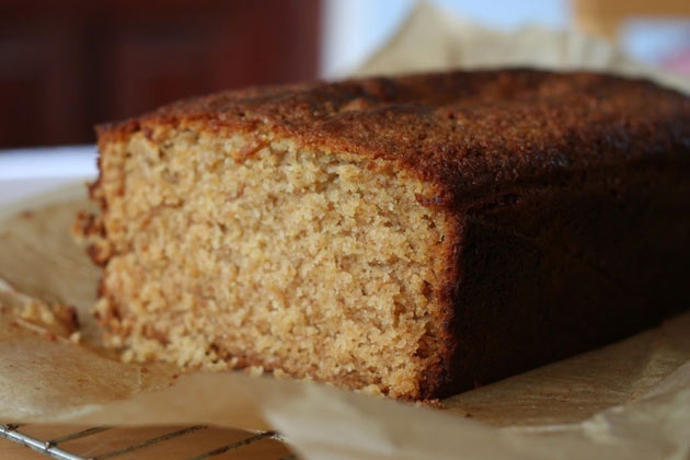 Bolo integral com farinha de coco