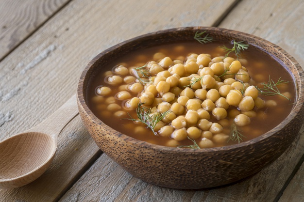 Sopa de grão de bico