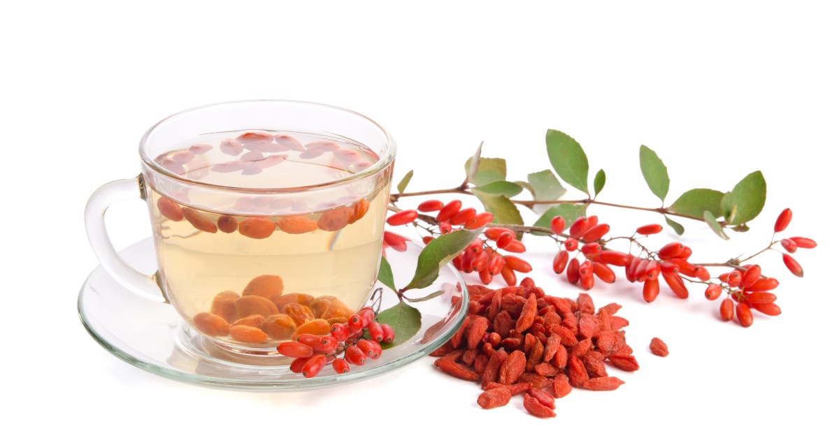 Chá de goji berry