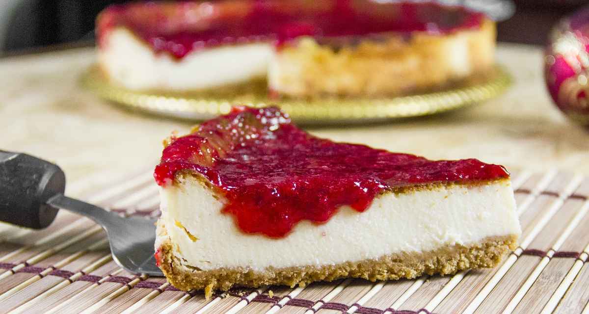 Cheesecake de morango