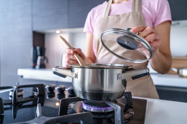 Cozinhar com caruru planta