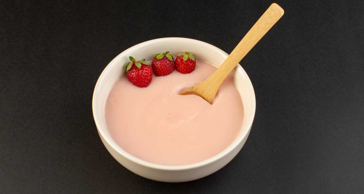 Mousse de morango