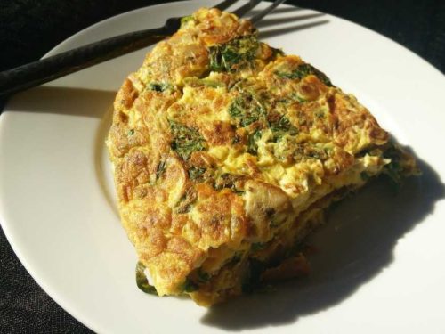 Omelete de abobrinha