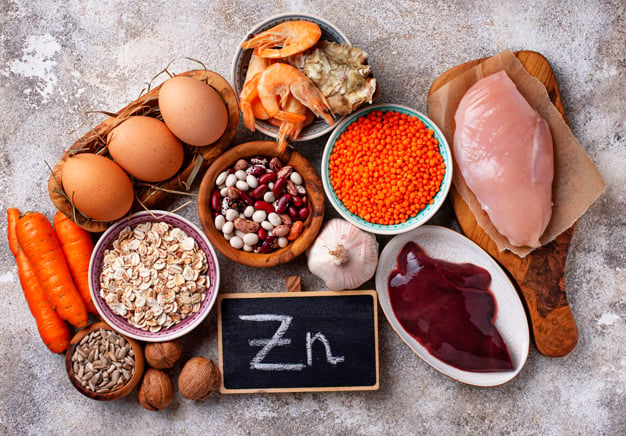 Alimentos saudáveis, fontes de zinco