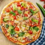 Receita de pizza proteica sem farinha gostosa e saudável