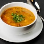 Receita de sopa de lentilha light deliciosa e saudável