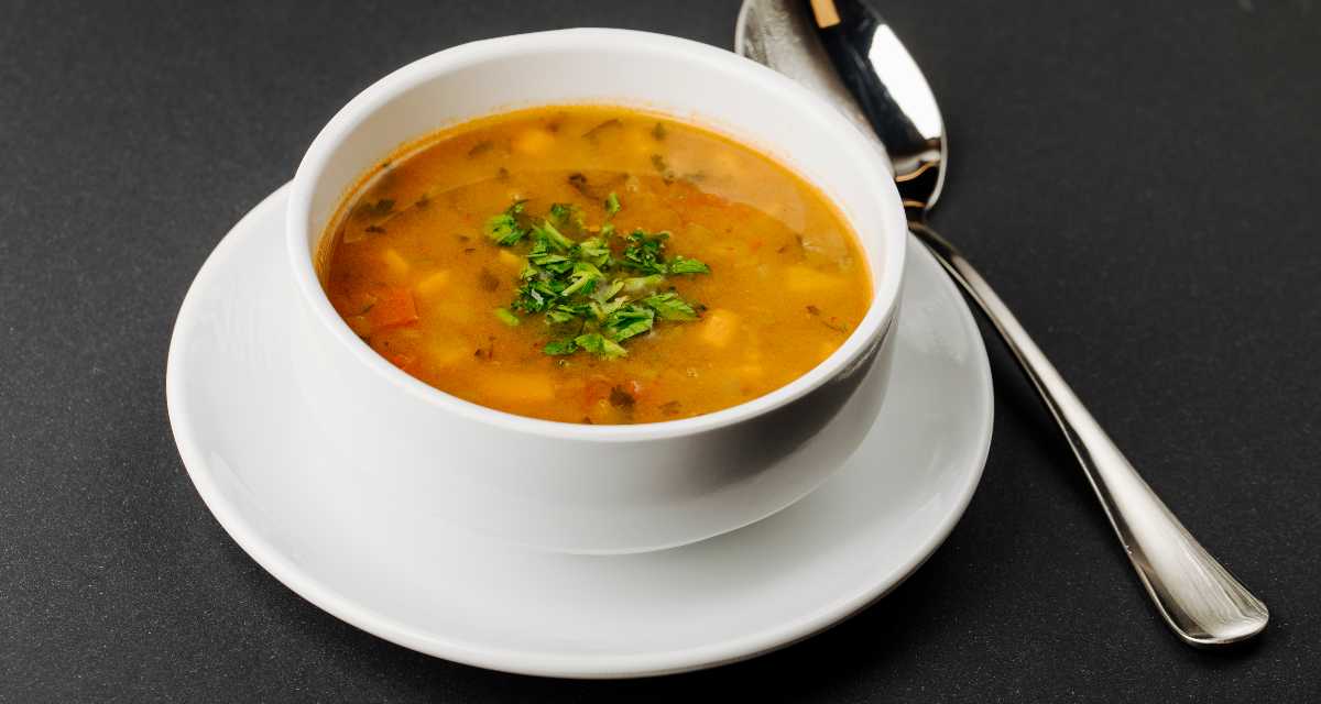 Sopa de legumes light