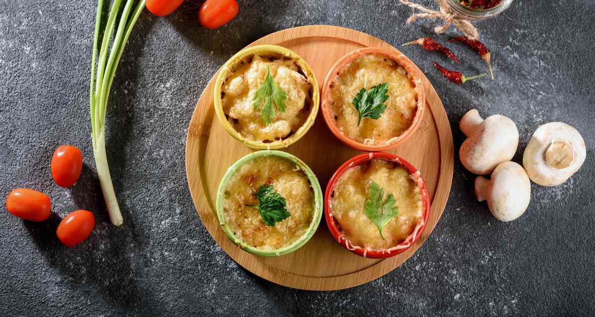 Quiche de cogumelos