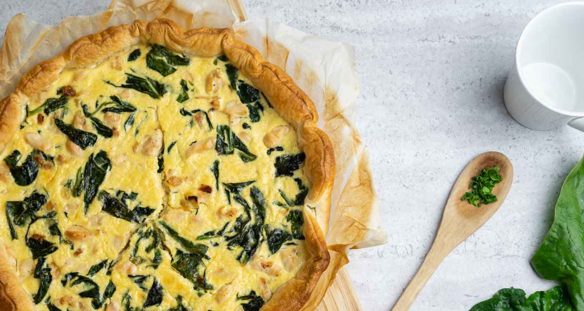 Quiche de ricota