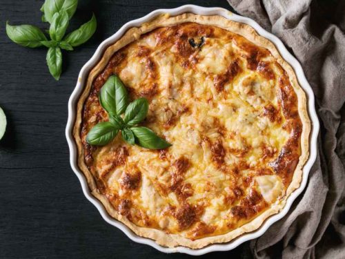 Suflê de verduras