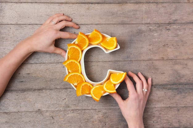 vitamina C da laranja