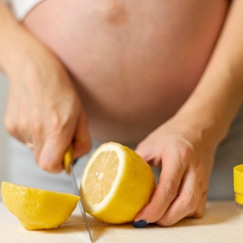 Limão na gravidez