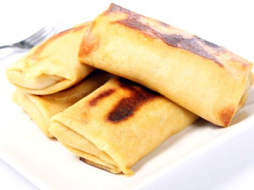 Panqueca de camarão