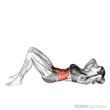 Como fazer abdominais corretamente, tipos e dicas - MundoBoaForma Como fazer abdominais corretamente, tipos e dicas - MundoBoaForma
