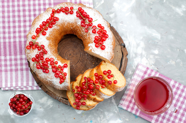  bolo low carb com laranja e cranberries