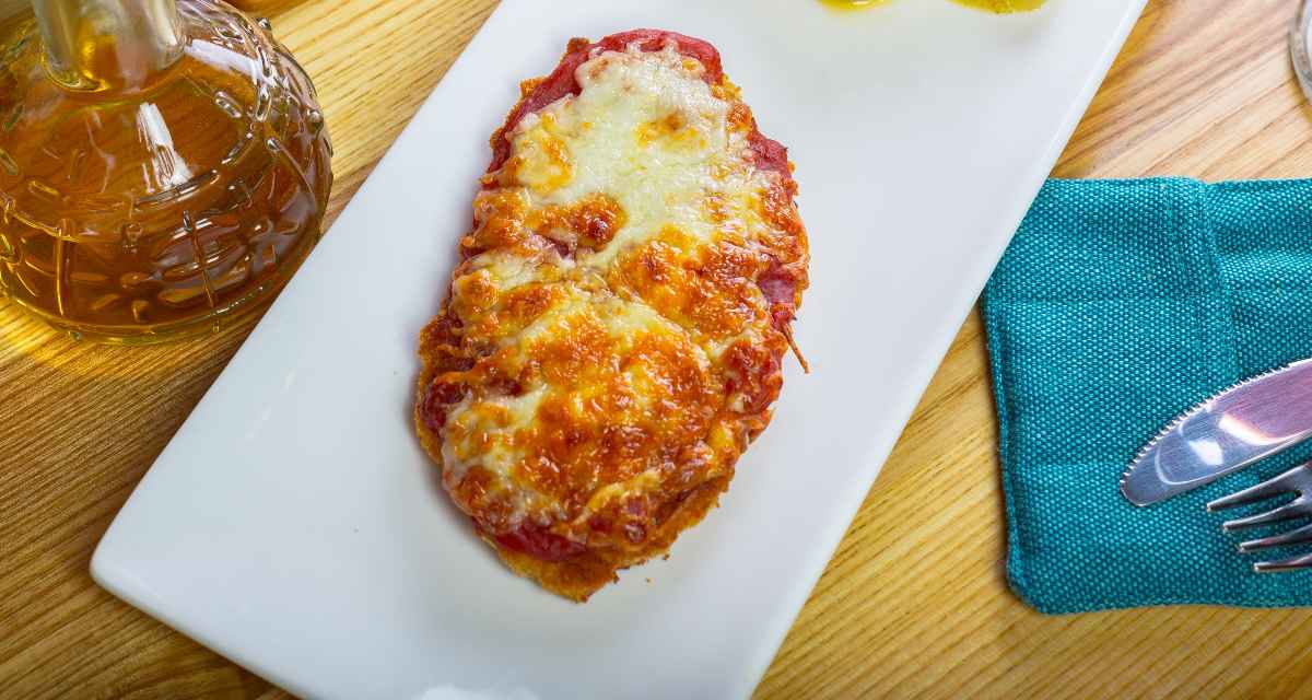 Bife à parmegiana