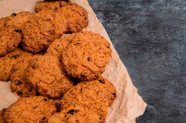 cookie com pasta de amendoim