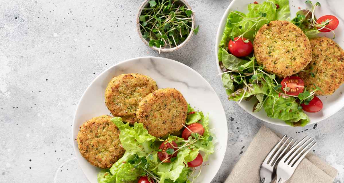 Hambúrguer de quinoa