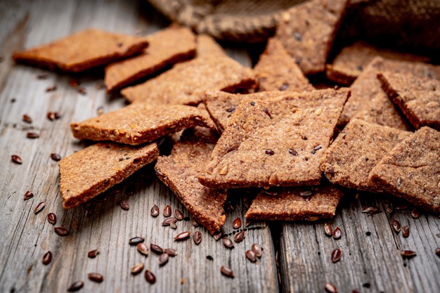 Biscoito com granola e mel