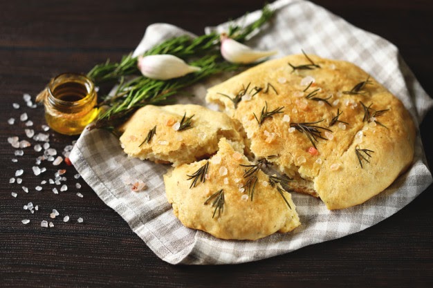 Receita de Focaccia 