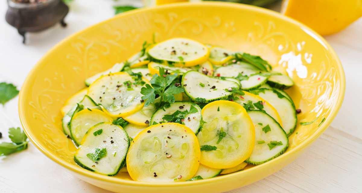 Salada de abobrinha