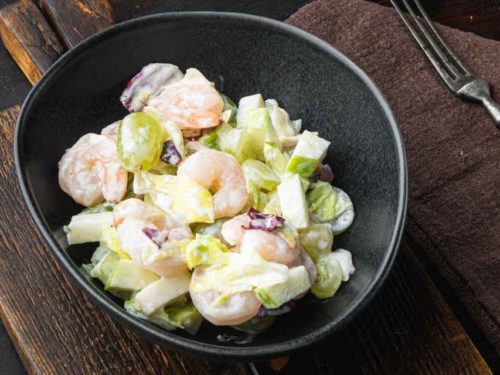 Salada de camarão