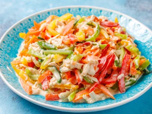 Salada de macarrão