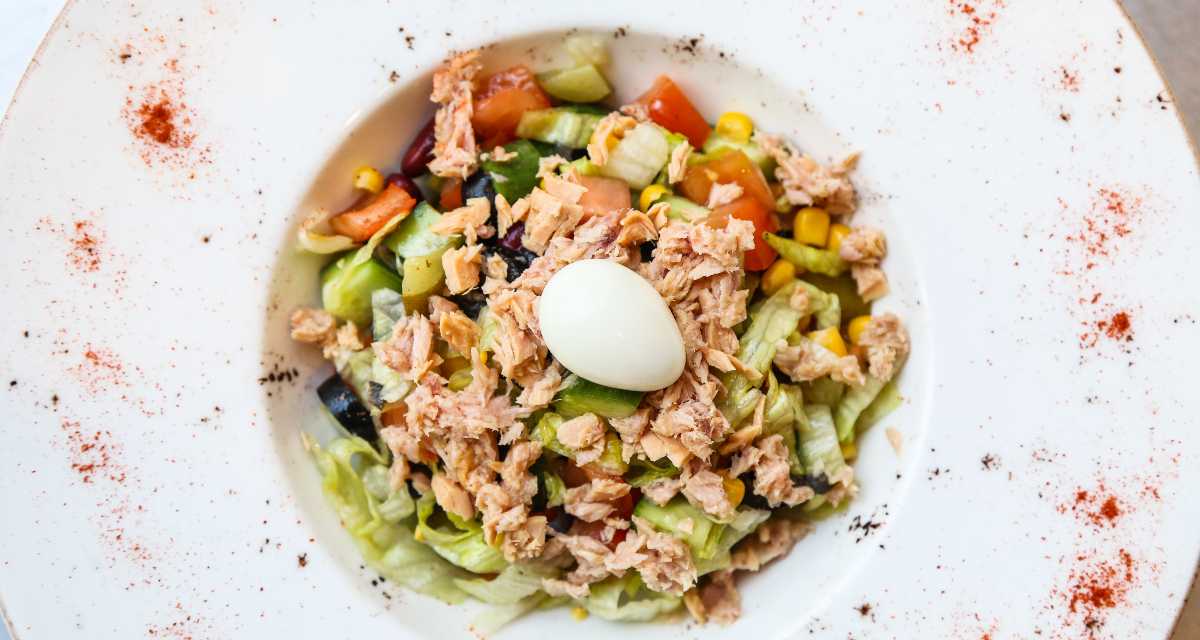 Salada para jantar