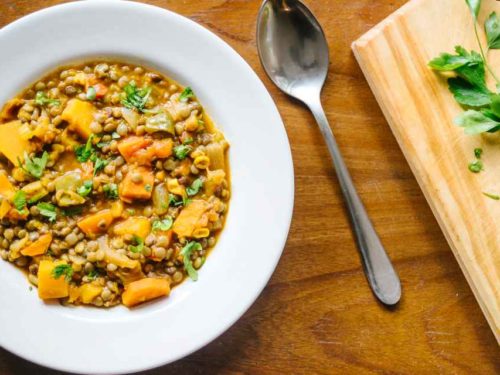 Salada de lentilha