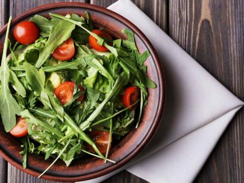 Salada de rúcula