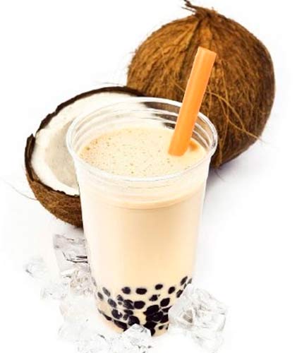 Shake com farinha de coco