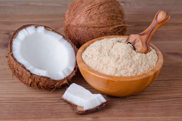 farinha de coco