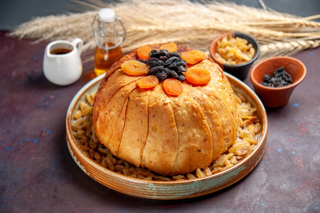 pão feito com farinha de arroz integral